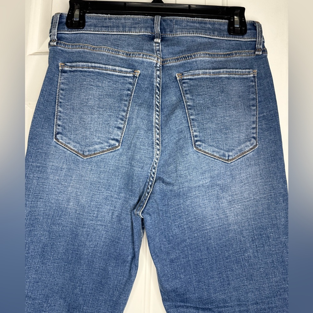 Distressed Blue Jeans - Picture 8 of 9
